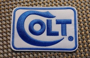 Colt Embroidered Patch Iron-On Sew-On US ship Cowboy Hunting Rifle Gun - Picture 1 of 4
