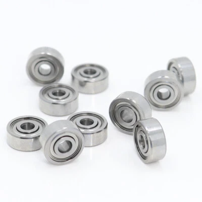 10Pcs 623ZZ Bearing 3x10x4 mm Double Shielded 623 Z Ball Bearings 623 ZZ ABEC-5 - Image 1 of 4