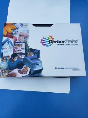 Lámina de transferencia térmica GerberColor Process Pro P66276A GCS-196 borde verde manzana  Foto 1 de 4