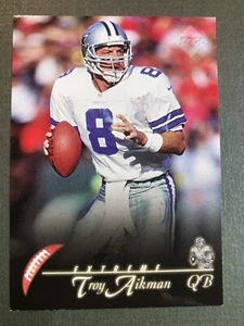 Tarjeta de fútbol americano Collector's Edge Extreme 1997 #39 Troy Aikman casi nueva - Imagen 1 de 4