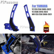 Frame Guard Fairing Cover Blue/Black For Yamaha WR 125/250F YZ 250X 2005-2022