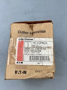 HOUSTON STOCK NEW EATON MC10PN3A MAGNETIC CONTACTOR 120V FREE 2 DAY AIR BUY NOW - Picture 1 of 5