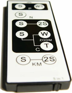 Ex-Pro® White Remote Shutter Release Wireless Infrared Pentax Camera Kx K7 KM - Picture 1 of 3