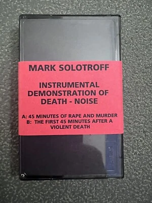 Mark Solotroff Instrumental Demonstration Of Death-Noise CS Intrinsic Action AWB - Image 1 of 3