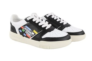 ACBC X MISSONI RRP€370 Basket New Low Sport Unisex Sneakers EU40 UK6.5 Black - Picture 1 of 11