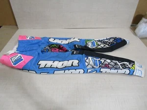 THOR RACING FAST BOYS MOTOCROSS PANTS SIZE 28 VINTAGE MX AHRMA OLD SCHOOL - Picture 1 of 8