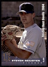 2004 Grandstand Tri-City Dust Devils Steven Register Tri-City Dust Devils #NNO