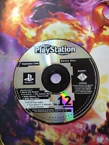 Disco de demostración oficial usado de la revista PlayStation de EE. UU. #12 de septiembre de 1998 - Imagen 1 de 2