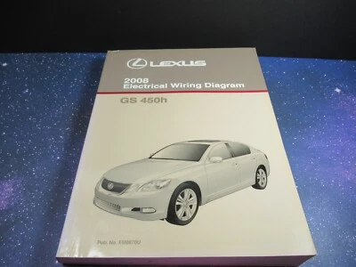 OEM Lexus GS 450H Model 2008 Electrical Wiring Diagram # EMO87OU Manual Schemati - Image 1 of 4