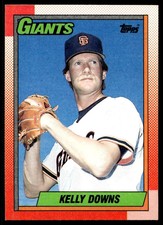 1990 Topps Kelly Downs San Francisco Giants #17