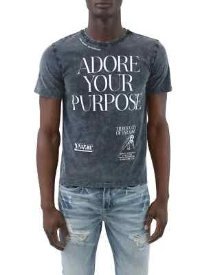 PRPS Purpose Men's Graphic Tee Slim Fit T-Shirt Acid Wash Authentic NEW XL - Image 1 of 4