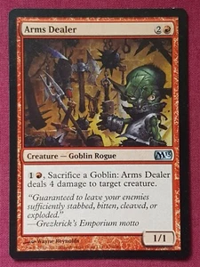 Magic The Gathering 2013 CORE SET M13 ARMS DEALER red card MTG - Picture 1 of 2