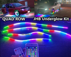 JHB 2 x4FT +2 x6.5FT CUÁDRUPLE FILA Sueño PERSIGUIENDO Flujo LED Tiras Luces Kit - Imagen 1 de 24