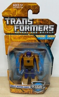 Transformers: Reveal The Shield - Gold Bumblebee action figure **Brand New** - Image 1 of 3