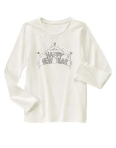 GYMBOREE FLIGHT OF FANCY GLITTER Happy New Year L/S TEE 4 5 6 8 10 NWT - Picture 1 of 1