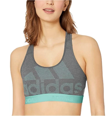  adidas Women's Training Don't Rest Alphaskin Sport Logo Bra XS - Image 1 of 3