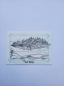 Stargate SG-1 Season 5 Sketch Card SketchaFEX The Nox by John Czop - Picture 1 of 2
