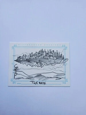 Stargate SG-1 Season 5  Sketch Card SketchaFEX The Nox  by John Czop - Image 1 of 2