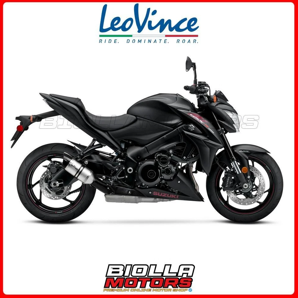 14271e - Terminale Scarico Leovince LV Prosuzuki Gsx-s 1000 (17-19)