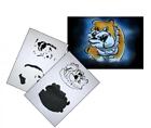 Step by Step Airbrush Stencil AS-068  Template  UMR-Design