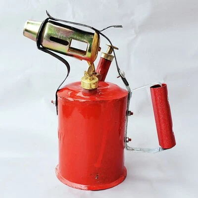 Antique Reproduction Eveready Kerosene Oil Vintage Blow Torch Lamp Working Order - Image 1 of 4