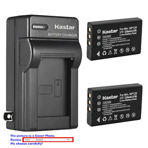 Kastar Battery Wall Charger for PENTAX D-LI7 & Optio 450 Optio 550 Optio 555