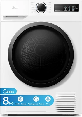Asciugatrice 8 Kg a Pompa Di Calore, Libera Installazione, Classe A++, Asciugatu - Immagine 1 di 4