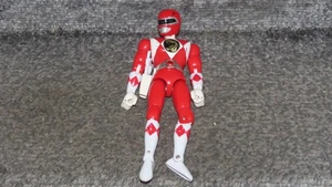 Vintage Bandai 1994 Mighty Morphin Power Rangers Red with Weapon Bit - Picture 1 of 5