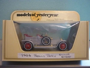 Matchbox Models of Yesteryear, Y-10, 1906 Rolls Royce Silver Ghost, vgc. - Picture 1 of 1