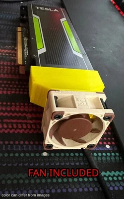 Nvidia Tesla M4/P4/T4 Shroud for 40mm Fan - Immagine 1 di 4