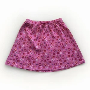 Minifalda Y2K Girl Connect rosa roja con estampado floral para mujer XS juvenil/adolescente L 9/10 - Imagen 1 de 3