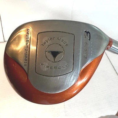 TaylorMade Firesole 3 Wood RH Strong Steel Tungsten Golf Club S-90 EUC Grip - Image 1 of 4