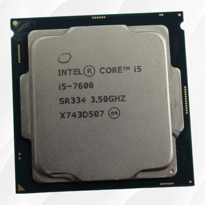Procesador CPU Intel Core i5-7600 3,50 GHz cuatro núcleos LGA 1151 SR334 Foto 1 de 4