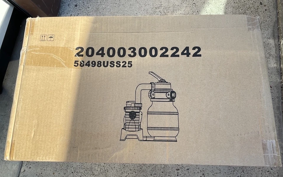 New Bestway 58498uss25 1500Gallon Sand Filter PumpFor Above Ground Swimming Pool - Image 1 of 4