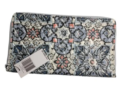 Vera Bradley Organizador Pessoal de Viagem Carteira Medalhão Lisboa $45 MSRP Nova - Imagem 1 de 4