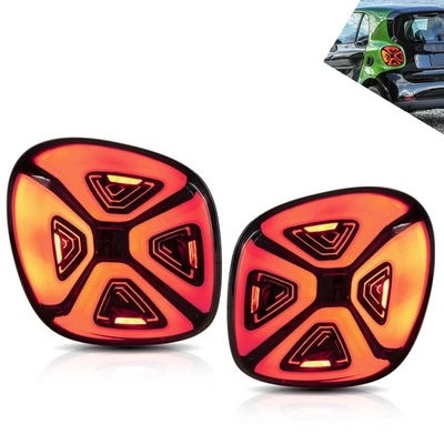 VLAND LED Rear Lamp Tail Lights For 15-19 Mercedez Benz Smart 453 Fortwo Forfour - Image 1 of 4