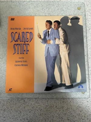 Scared Stiff LaserDisc 1953 Comedy Dean Martin & Jerry Lewis Paramount Foto 1 de 2