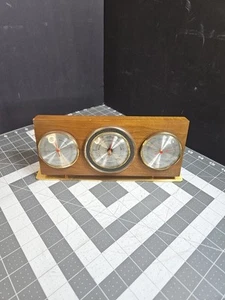 Vintage Mid-Century Modern Jason Weather Station West Germany MCM Barometer - Picture 1 of 18