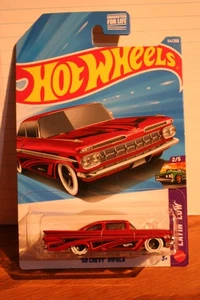 Chevy Impala 59 Hot Wheels 2025 rojo personalizado #2/5 Layin Low #44/250 - Imagen 1 de 9