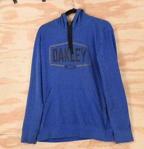 Oakley French Terry Pullover Oversized Hoodie Herren mittelblau - Bild 1 von 10