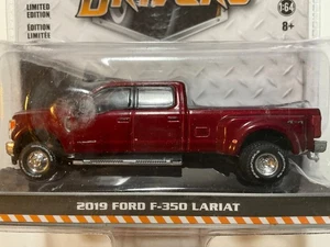 Greenlight Doppio Driver 2019 Ford F-350 Lariat Rosso Serie 1 - Foto 1 di 2