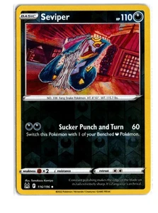 Seviper 116/196 Reverse Holo - SWSH11: Lost Origin - NM - Picture 1 of 2