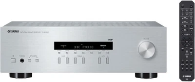 Yamaha R-S202D Stereo-Receiver (2 Kanäle, 115 Watt pro Kanal, Silber) - Bild 1 von 3