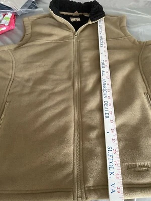 Chaleco polar Redhead Brand Co para hombre L con forro Sherpa Foto 1 de 4