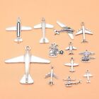 60pcs Alloy Aircraft Plane Charms Airplane Helicopter Charms  for DIY Jewelry