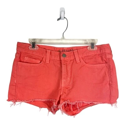 Pantalones Cortos de Jean 'Corto' Marca J Rosa Coral para Mujer Talla 28 Foto 1 de 4