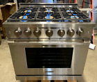 Dacor Professional 36" Gas Convection Range, 6 Sealed Burners Hgpr36s/Ng