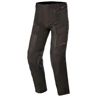 Alpinestars Valparaiso V3 Motorcycle Motorbike Waterproof Drystar Pants - Black - Image 1 of 2