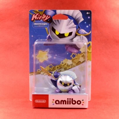Nintendo amiibo Meta Knight With Tracking# Switch Wii U 3DS From Japan Kirby - Image 1 of 4