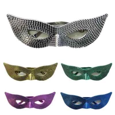New Masquerade Eyeglasses Halloween Cosplay Eyemask Masquerade Half Mask Costume - Image 1 of 4